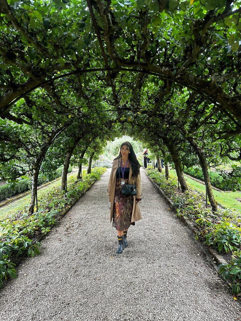 Isabelle Pennington-Edmead 10 Tigershell Satin Skirt