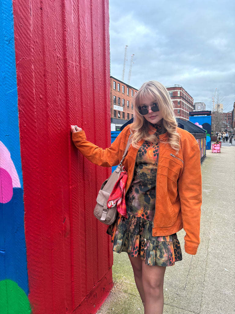 Isabelle Pennington-Edmead Tigershell Mini Dress