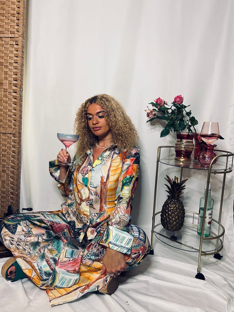 Isabelle Pennington-Edmead Sanctuary Trousers on