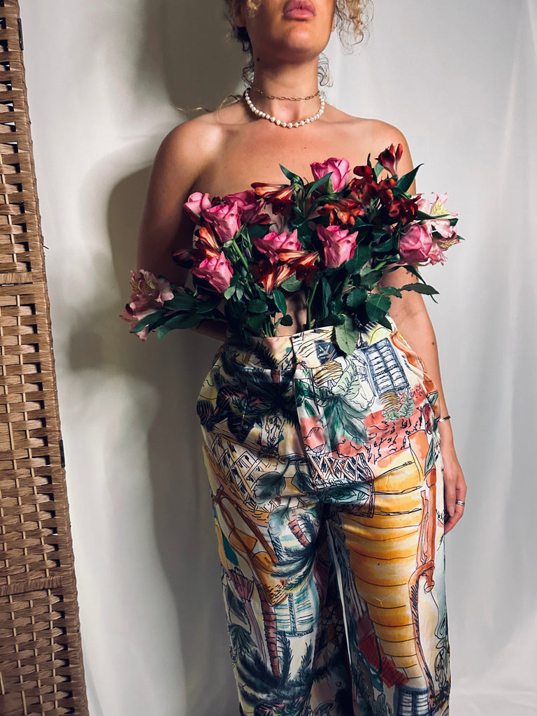 Isabelle Pennington-Edmead Sanctuary Trousers on