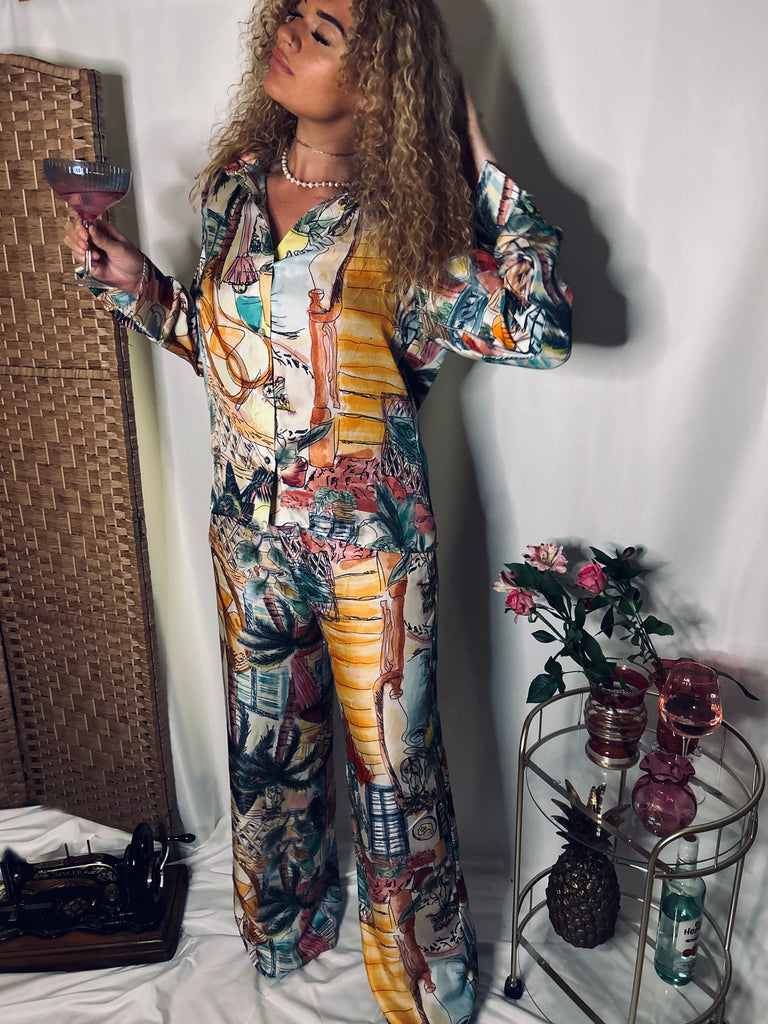 Isabelle Pennington-Edmead Sanctuary Trousers on