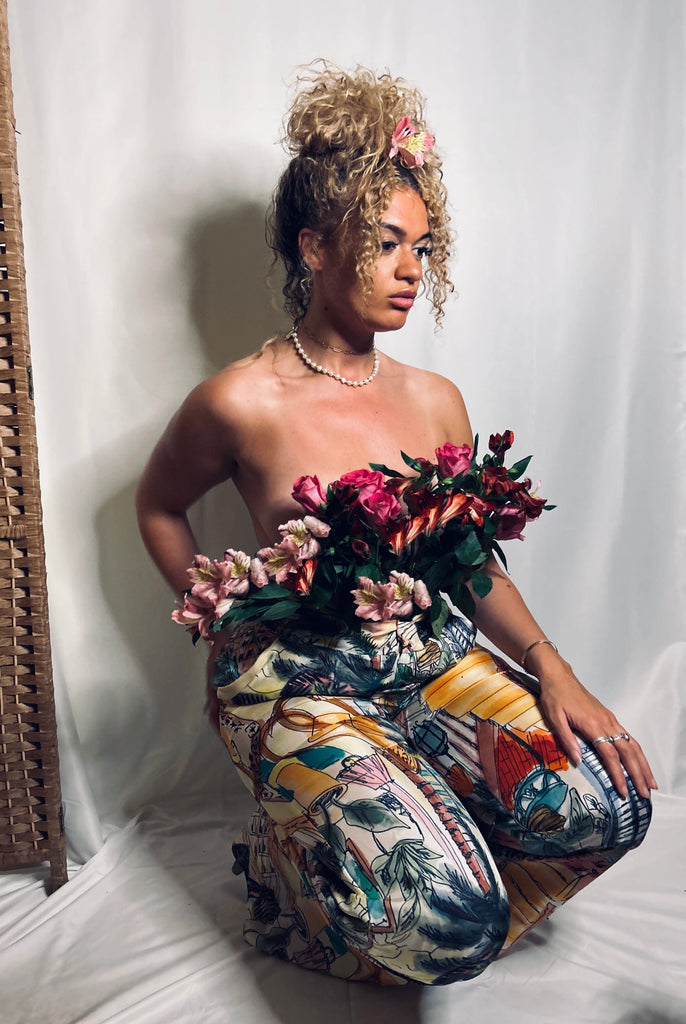 Isabelle Pennington-Edmead Sanctuary Trousers on